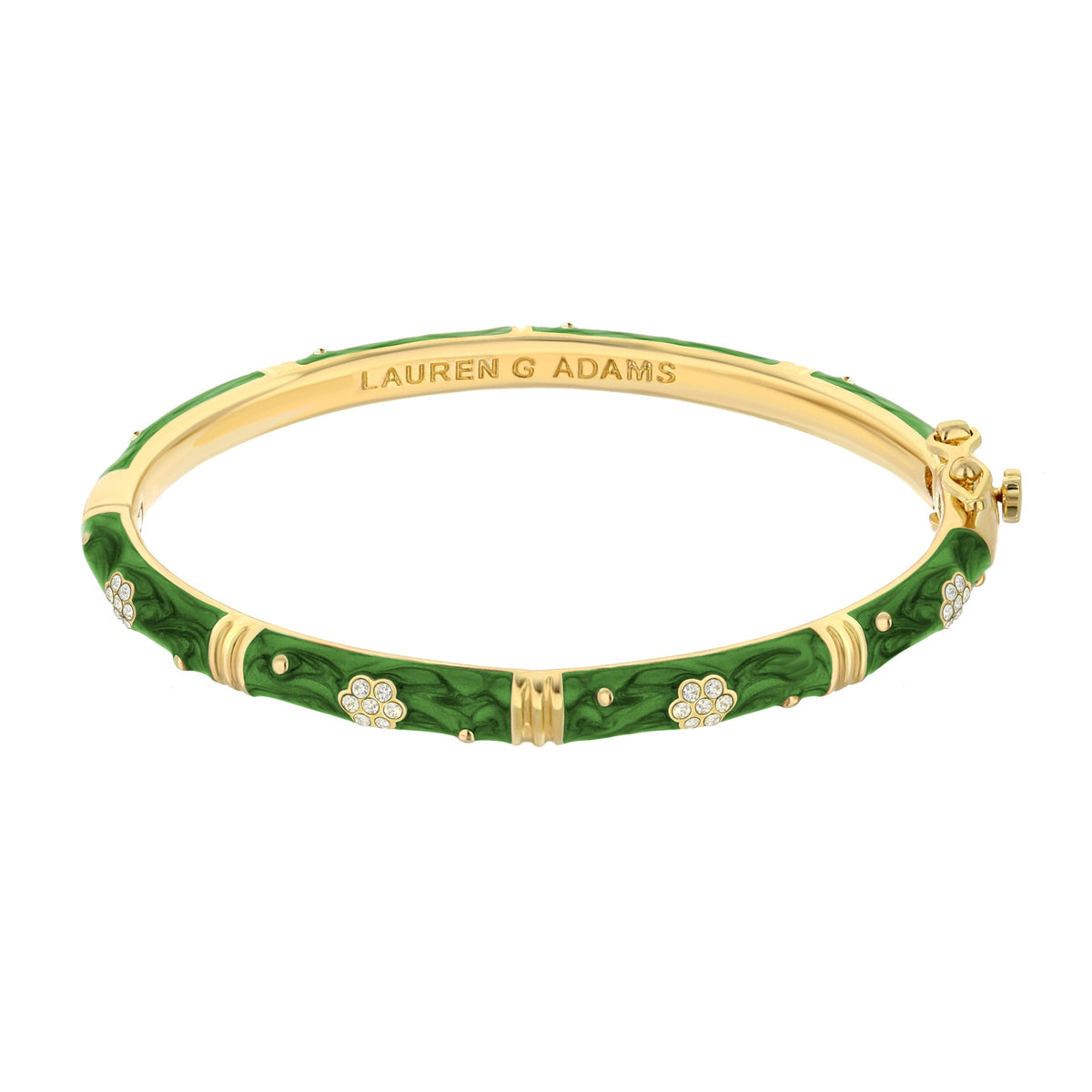 Daisy Love Bangle — Pavé Flower
