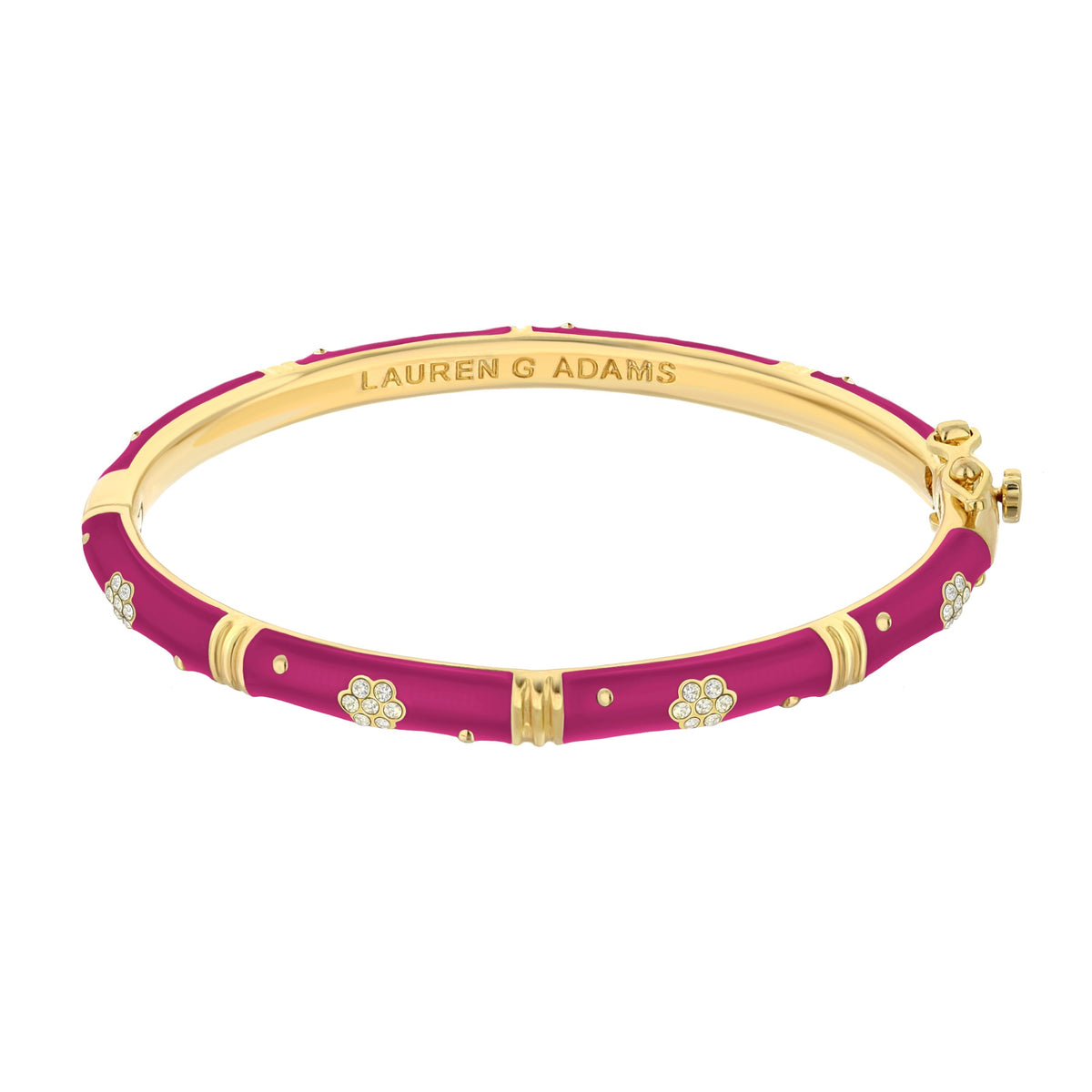 Daisy Love Bangle — Pavé Flower