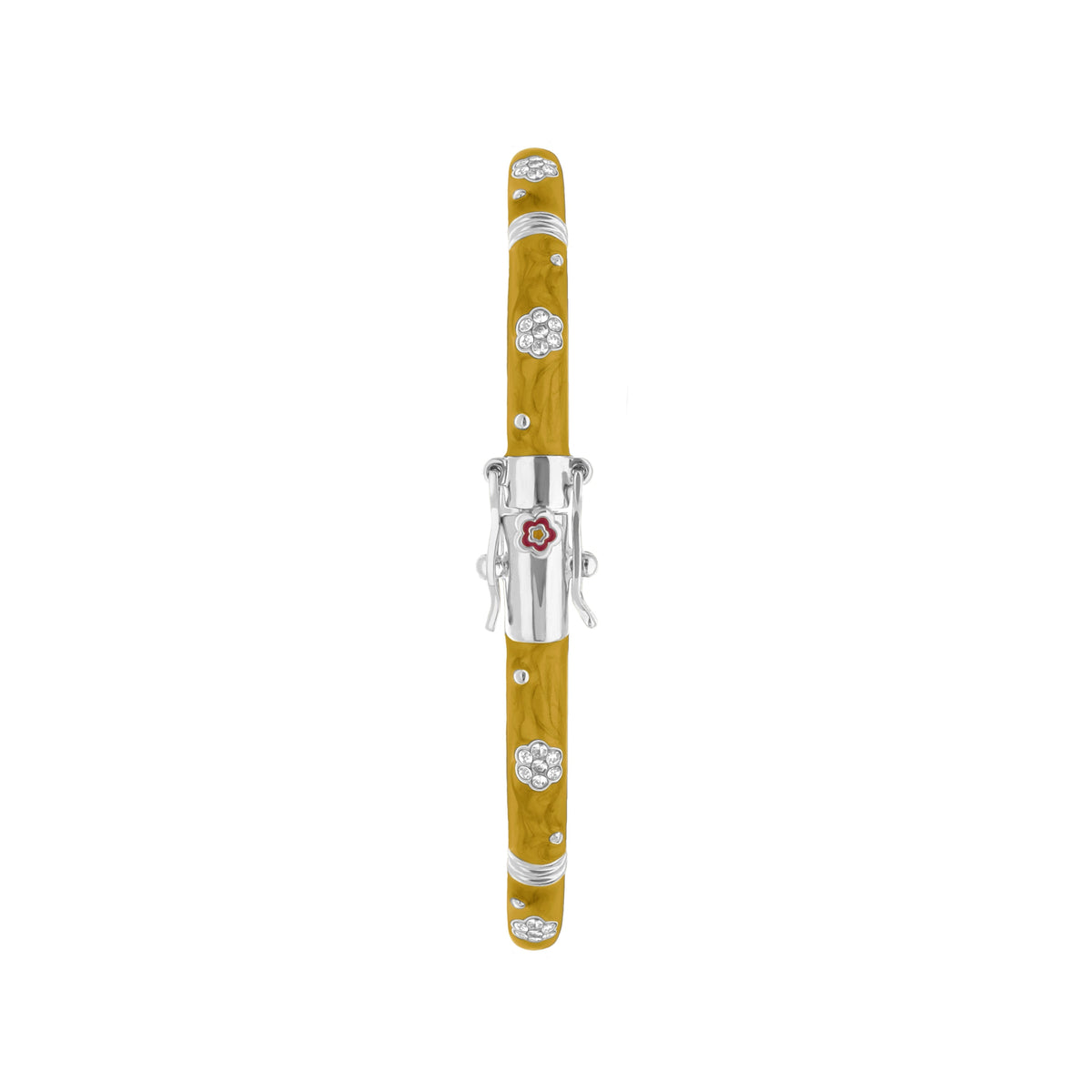 Daisy Love Bangle — Pavé Flower