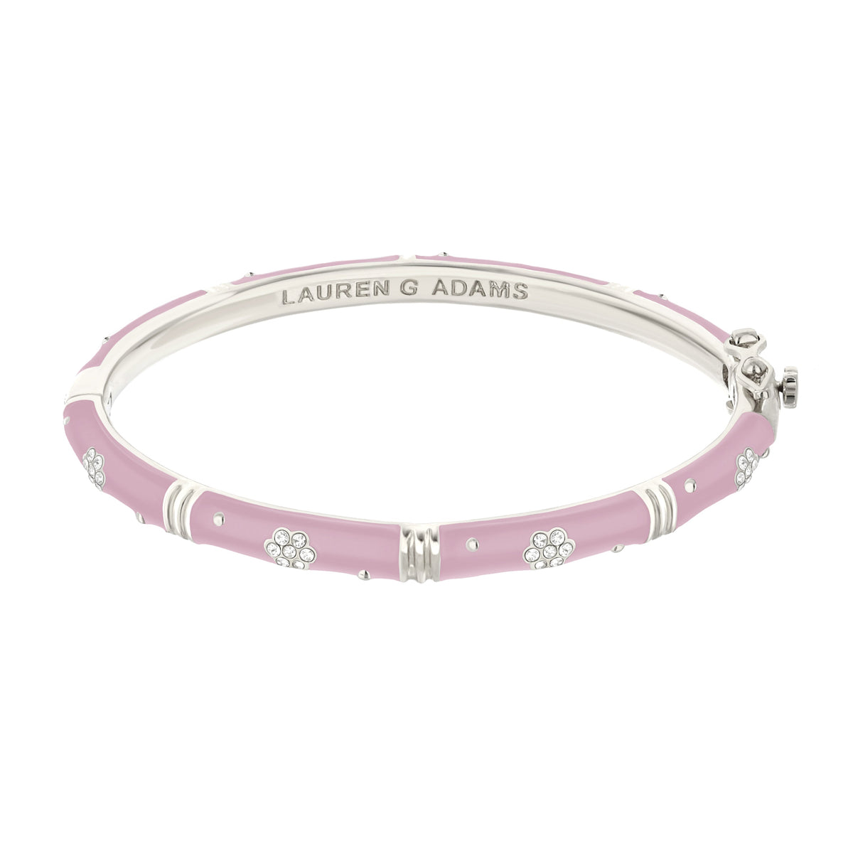 Daisy Love Bangle — Pavé Flower