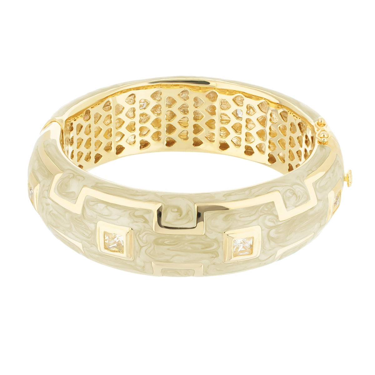 Greek Key Bangle