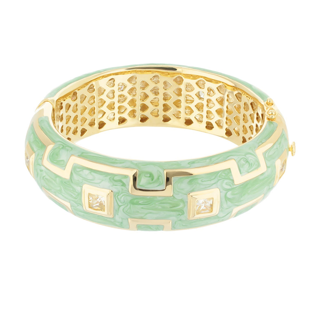 Greek Key Bangle