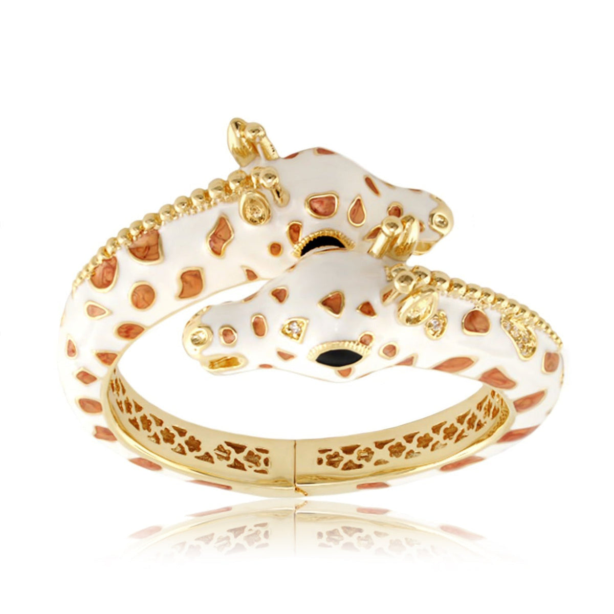 Animal Paradise Bangle — Double Giraffe