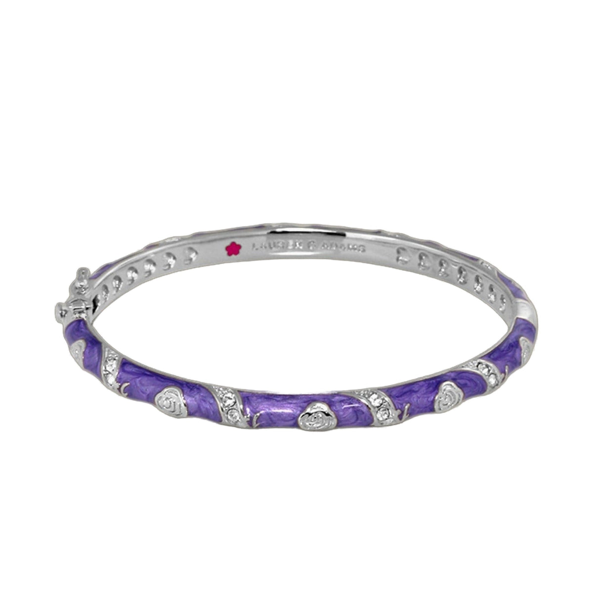 Stackable Fiesta Bangle — Heart & Pavé