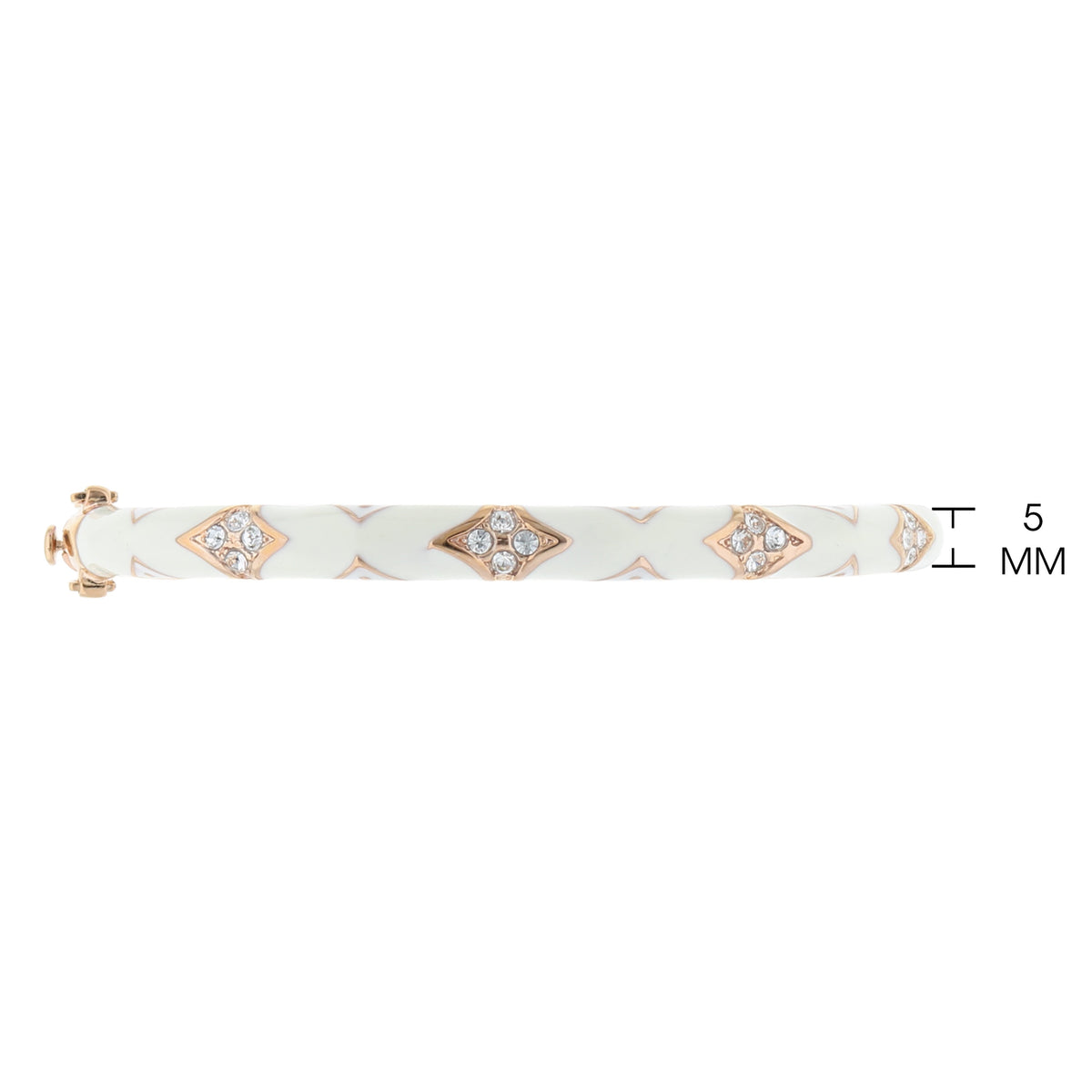 Stackable Fiesta Bangle — Quilted Pavé