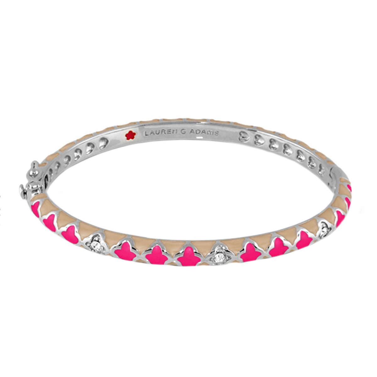 Stackable Fiesta Bangle — Triangle & Pavé