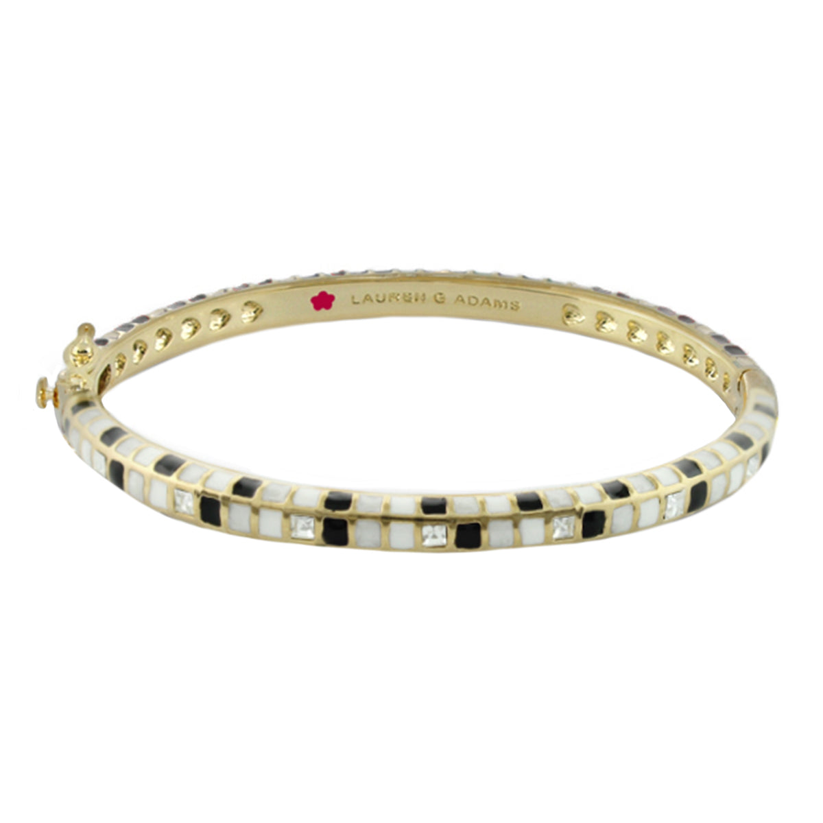 Stackable Fiesta Bangle — Mosaic Inlay