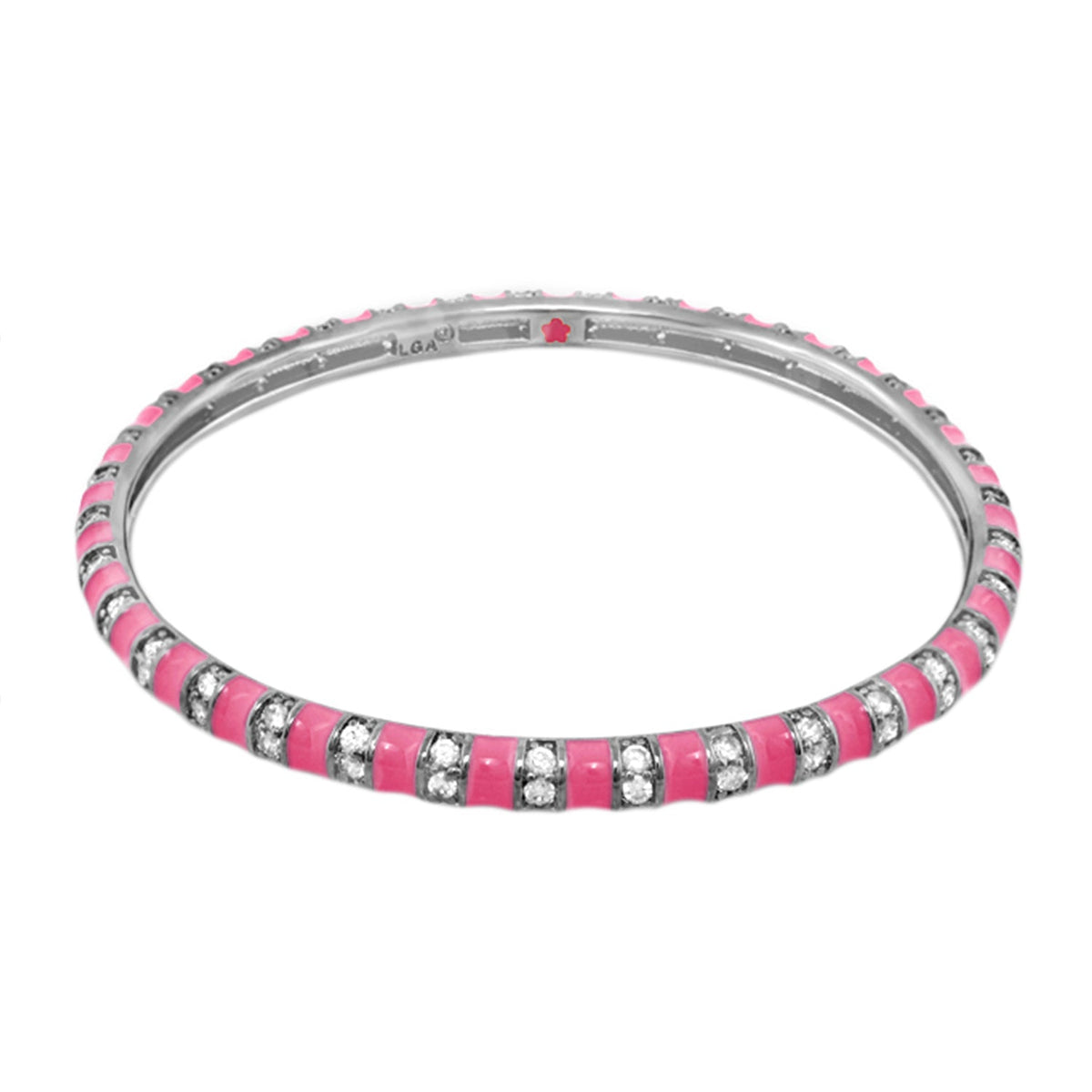 Stripe Tease Stackable Bangle