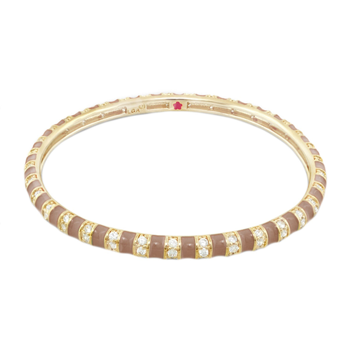 Stripe Tease Stackable Bangle
