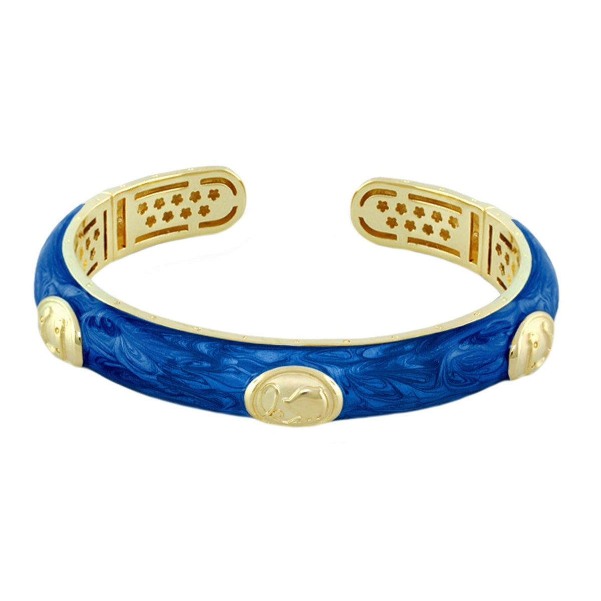 Equestrian Bangle — Horse Medallion