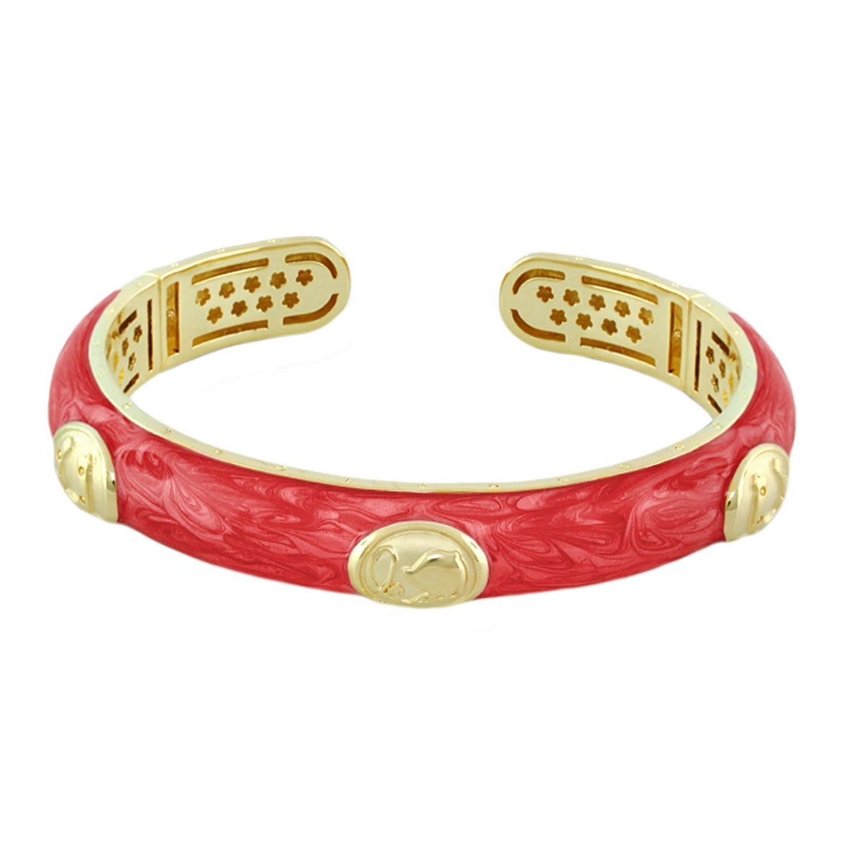 Equestrian Bangle — Horse Medallion