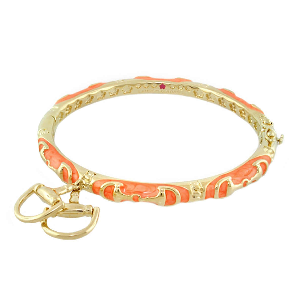 Equestrian Bangle — Horsebit Charm
