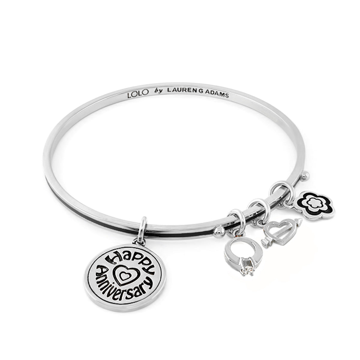 Lolo Happy Anniversary Non Adjustable Bangle.