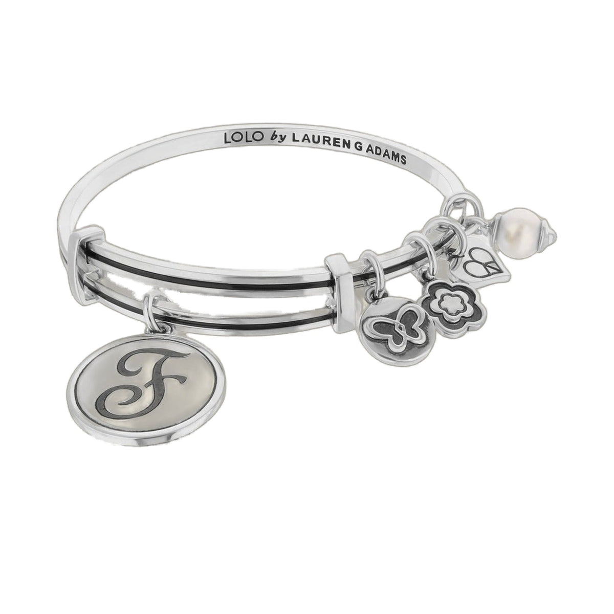 Initial F Bangle