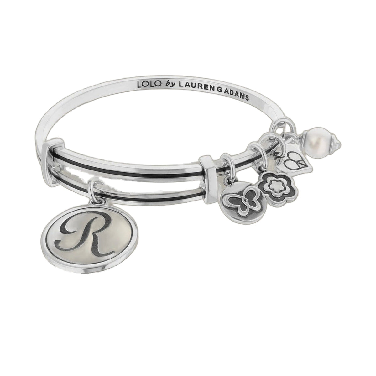 Initial R Bangle