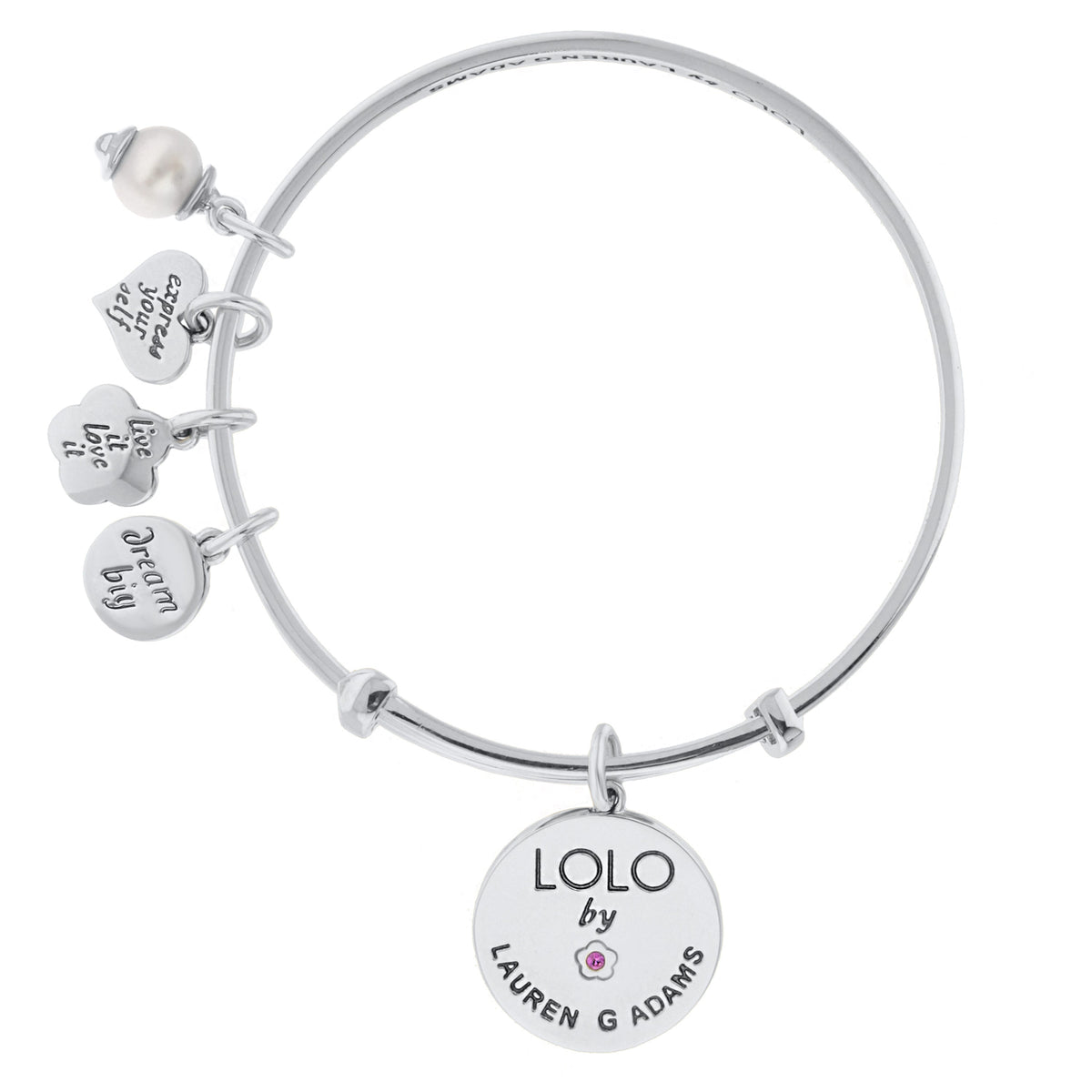 Initial V Bangle