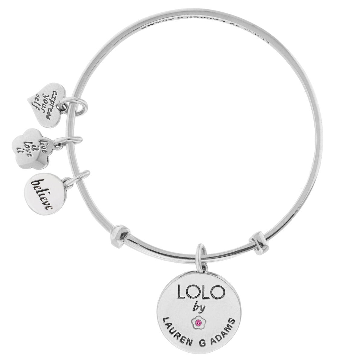 Lolo Snowman Bangle.