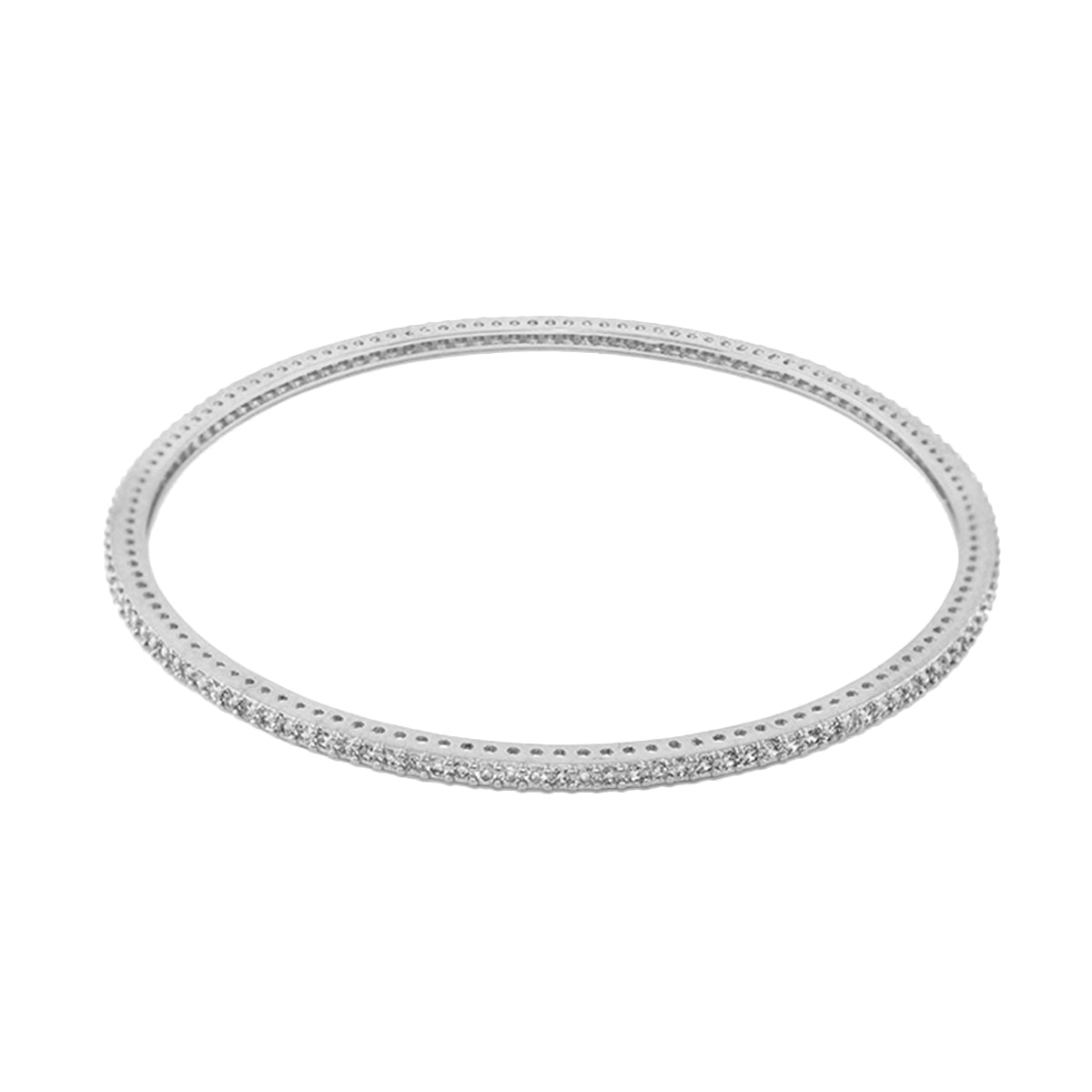 Socialite Stackable Bangle — Pavé Eternity