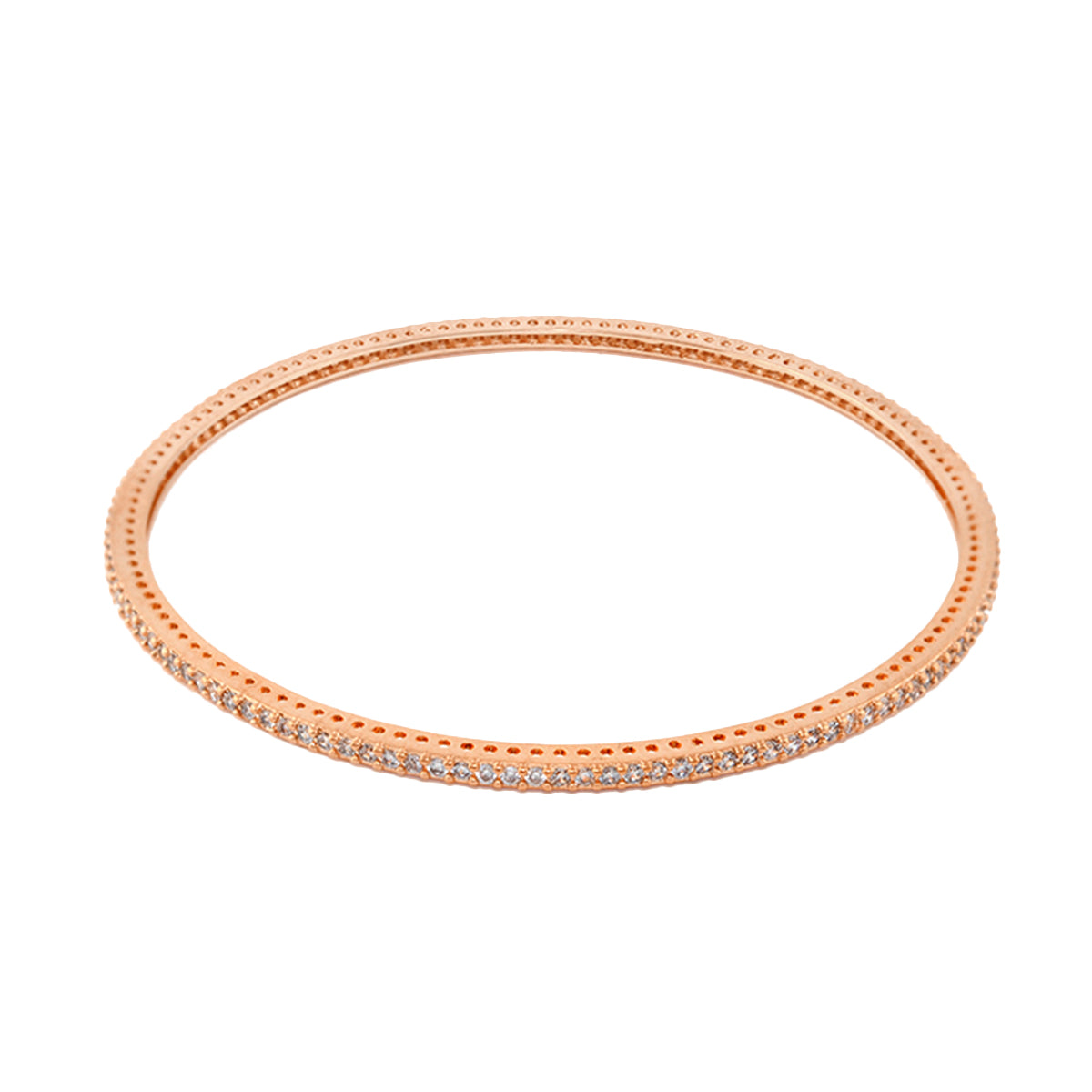 Socialite Stackable Bangle — Pavé Eternity