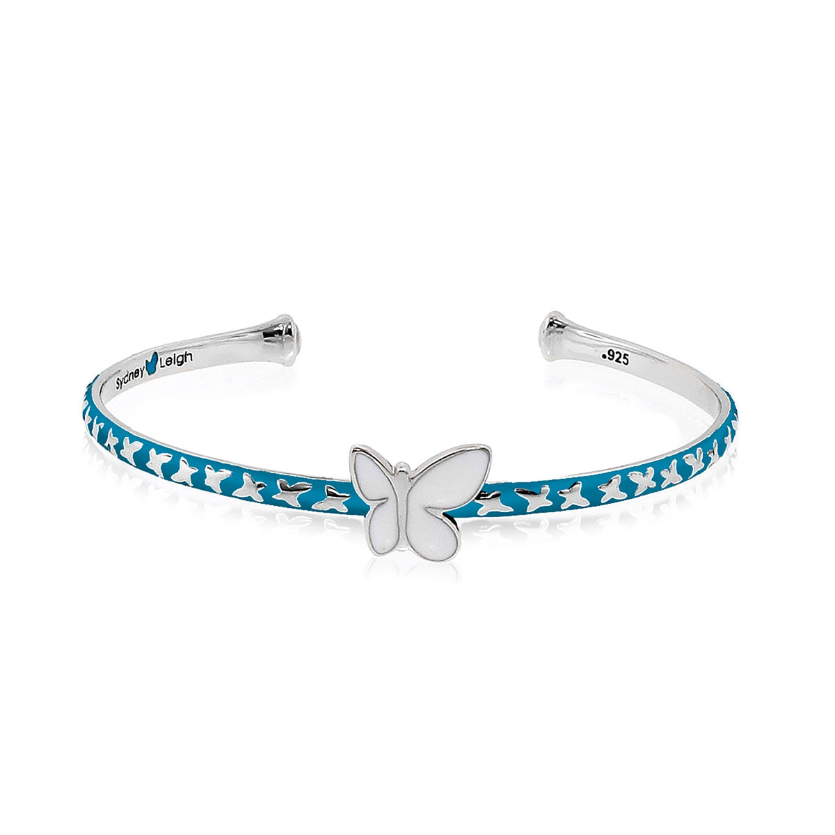 Sydney Leigh Butterfly Bangle — Butterfly Print Cuff