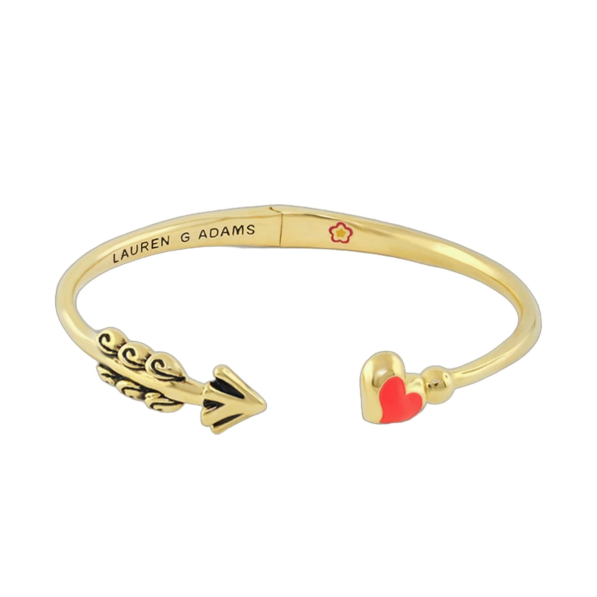 Open Arms Heart Bangle