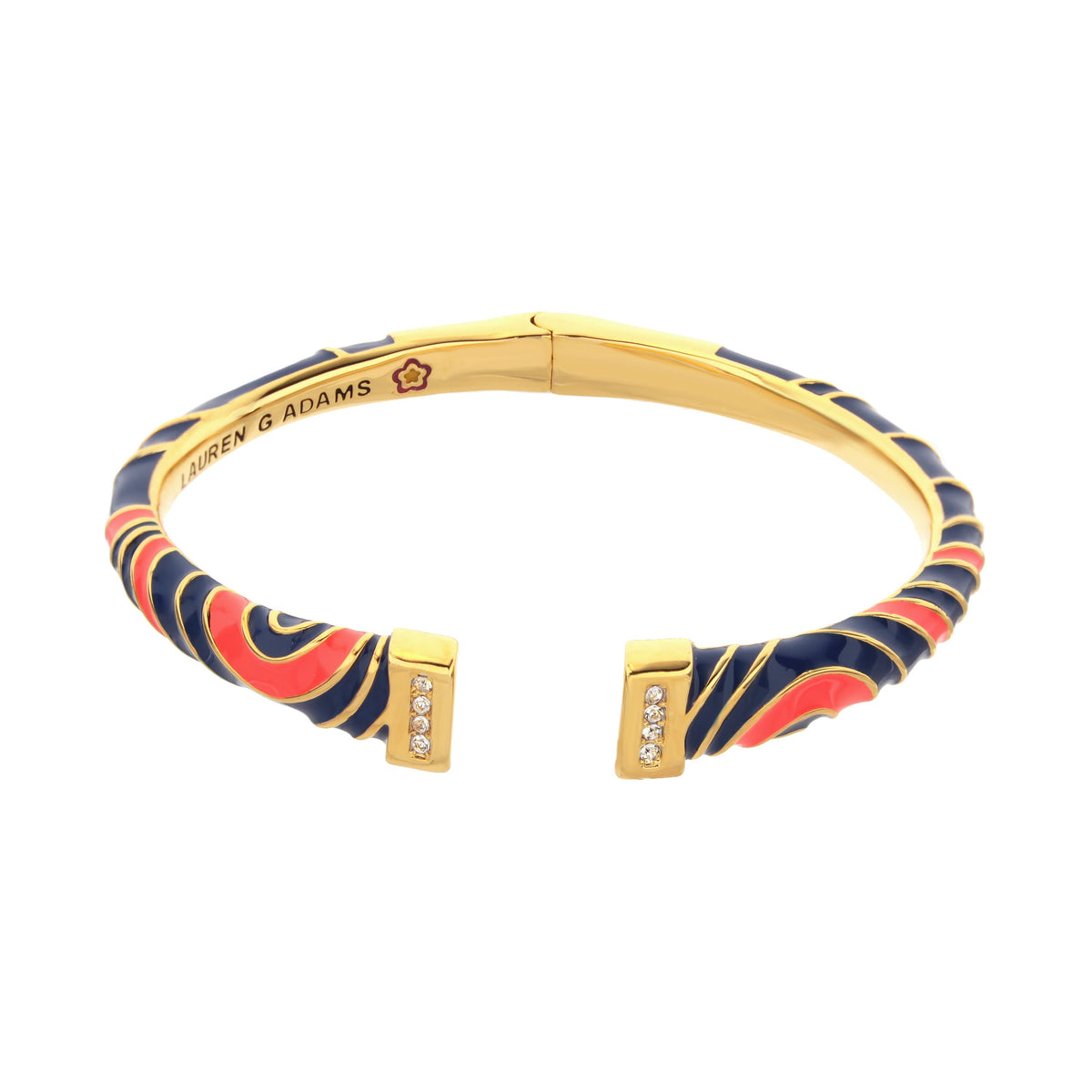 Petit Gateau Bangle — Zebra Stripe