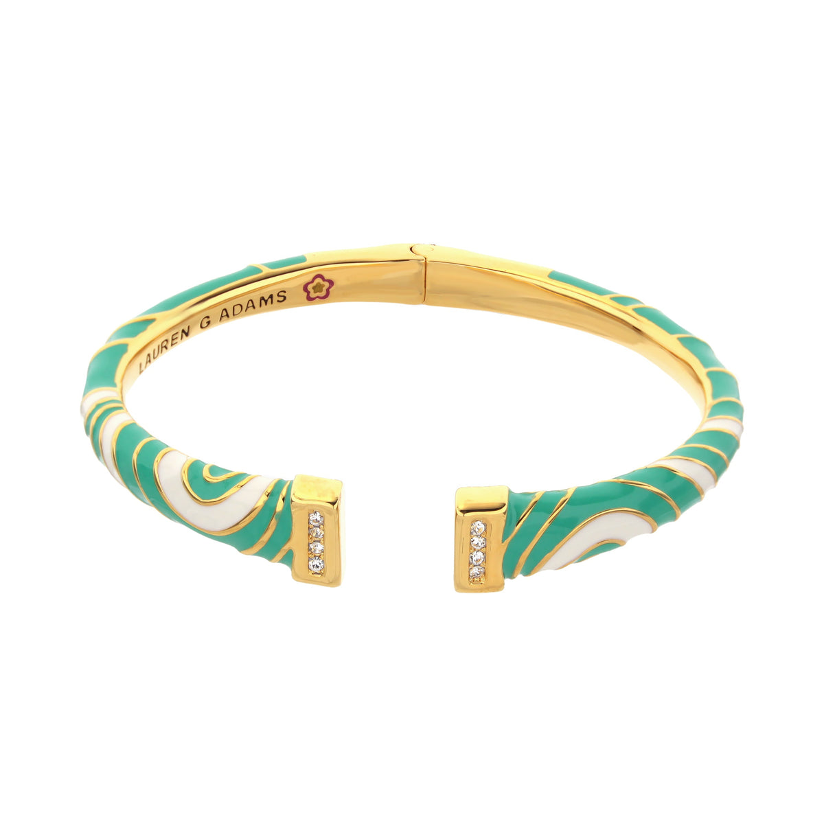 Petit Gateau Bangle — Zebra Stripe