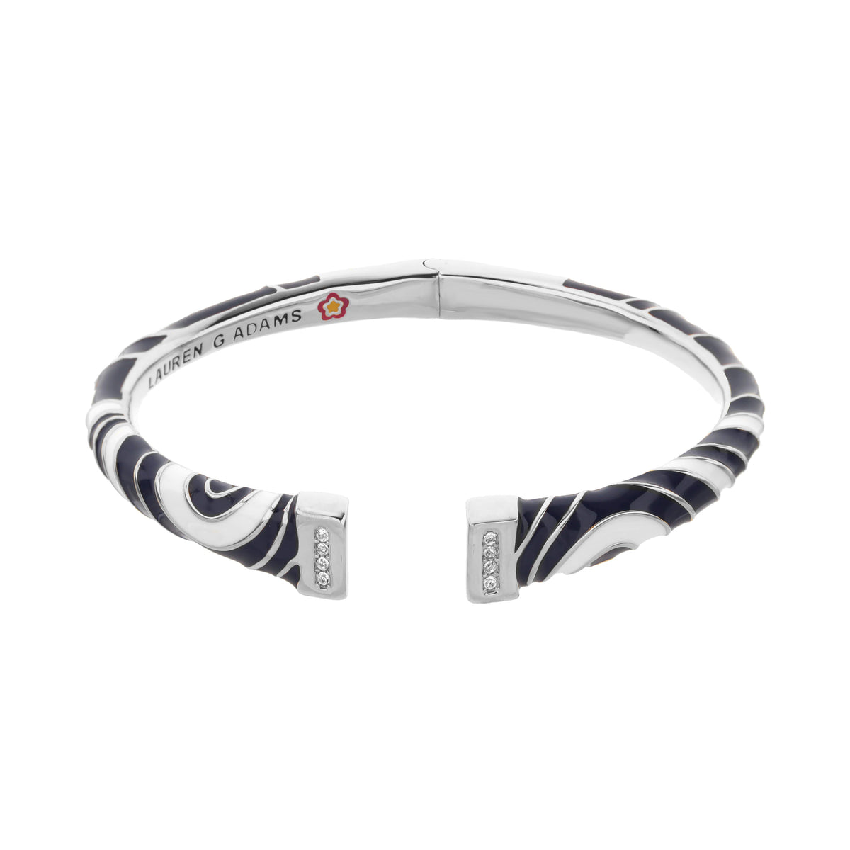 Petit Gateau Bangle — Zebra Stripe