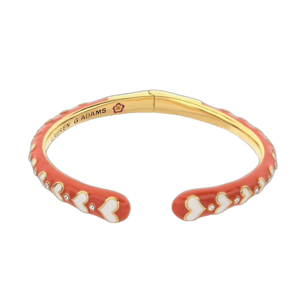 Petit Gateau Bangle — Crystal Heart