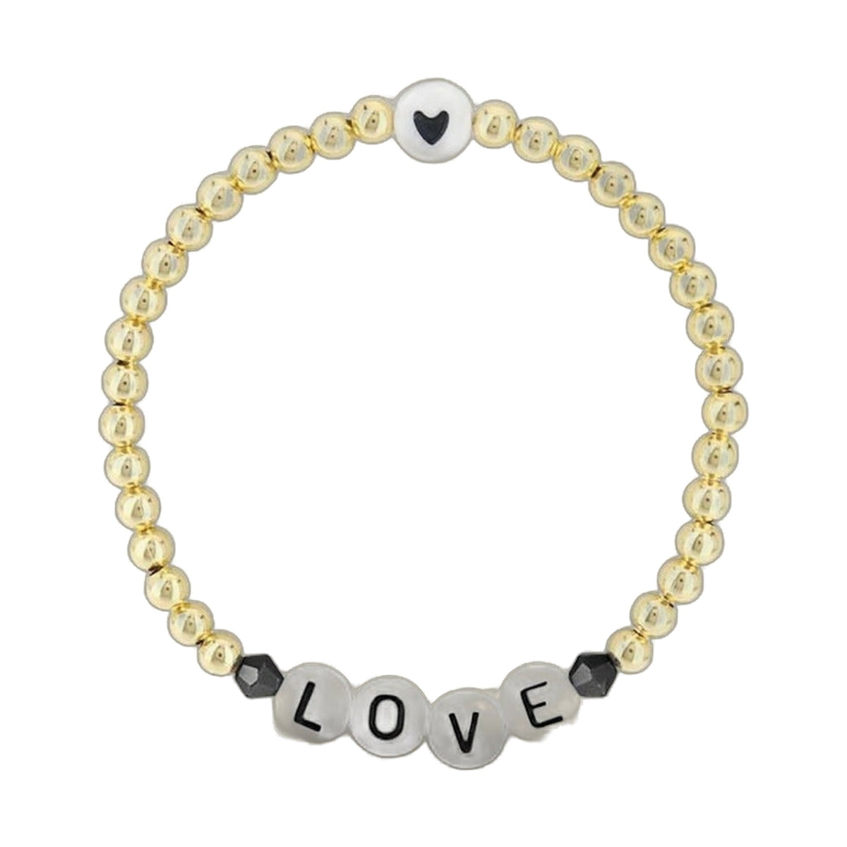 Lorelai Love 14k Gold Filled 4mm Beads Bracelet