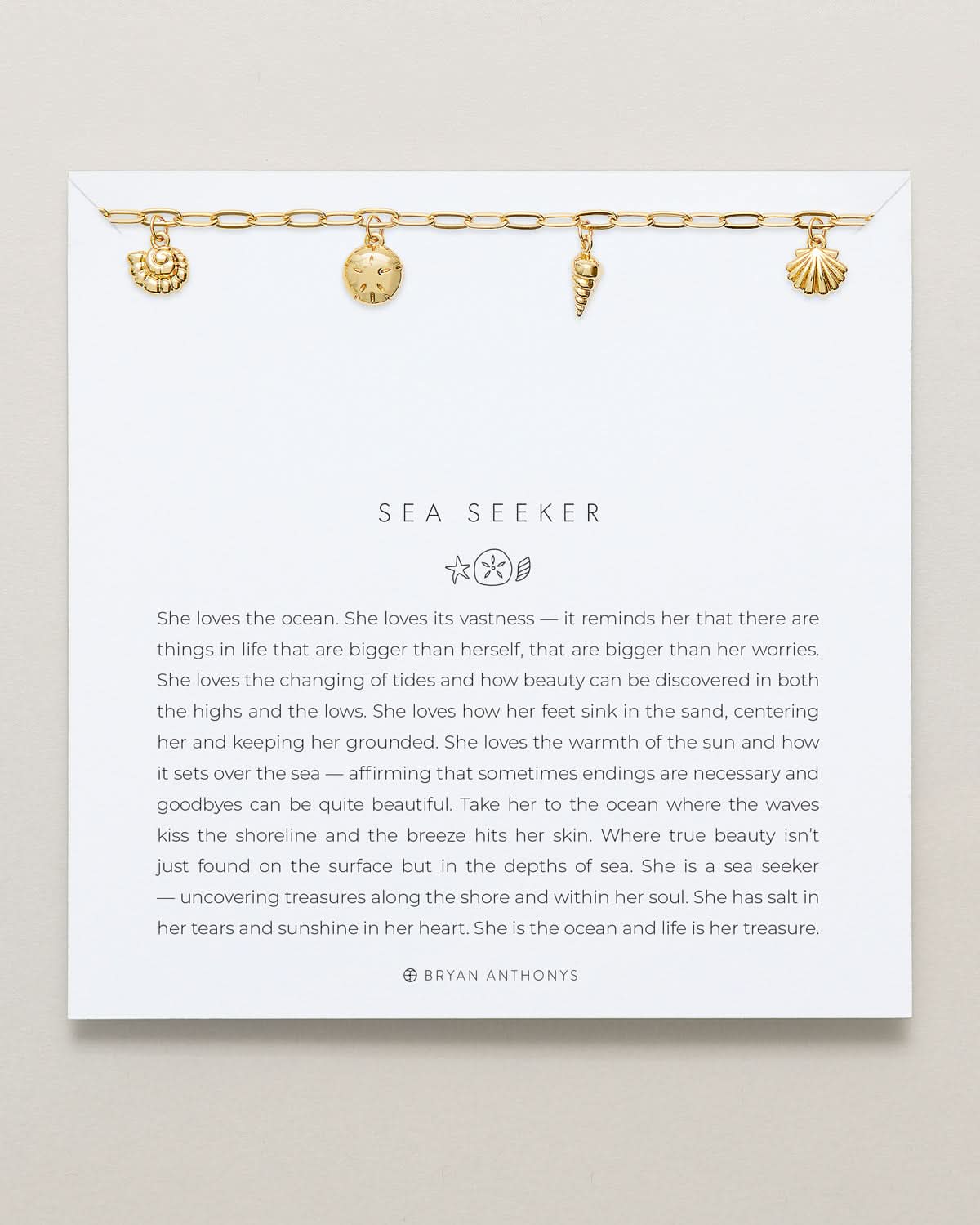 Sea Seeker Charm Bracelet
