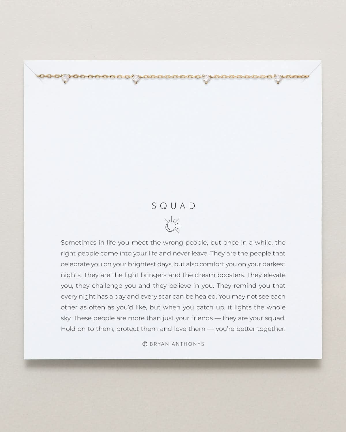 Squad Crystal Bracelet