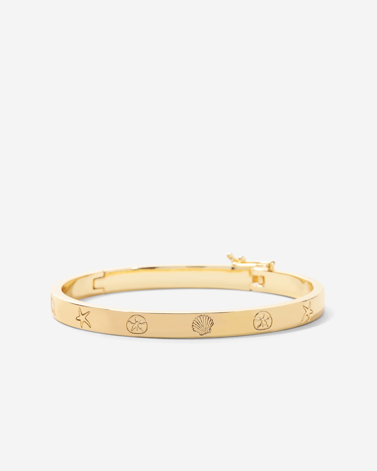 Sea Seeker Hinged Bracelet