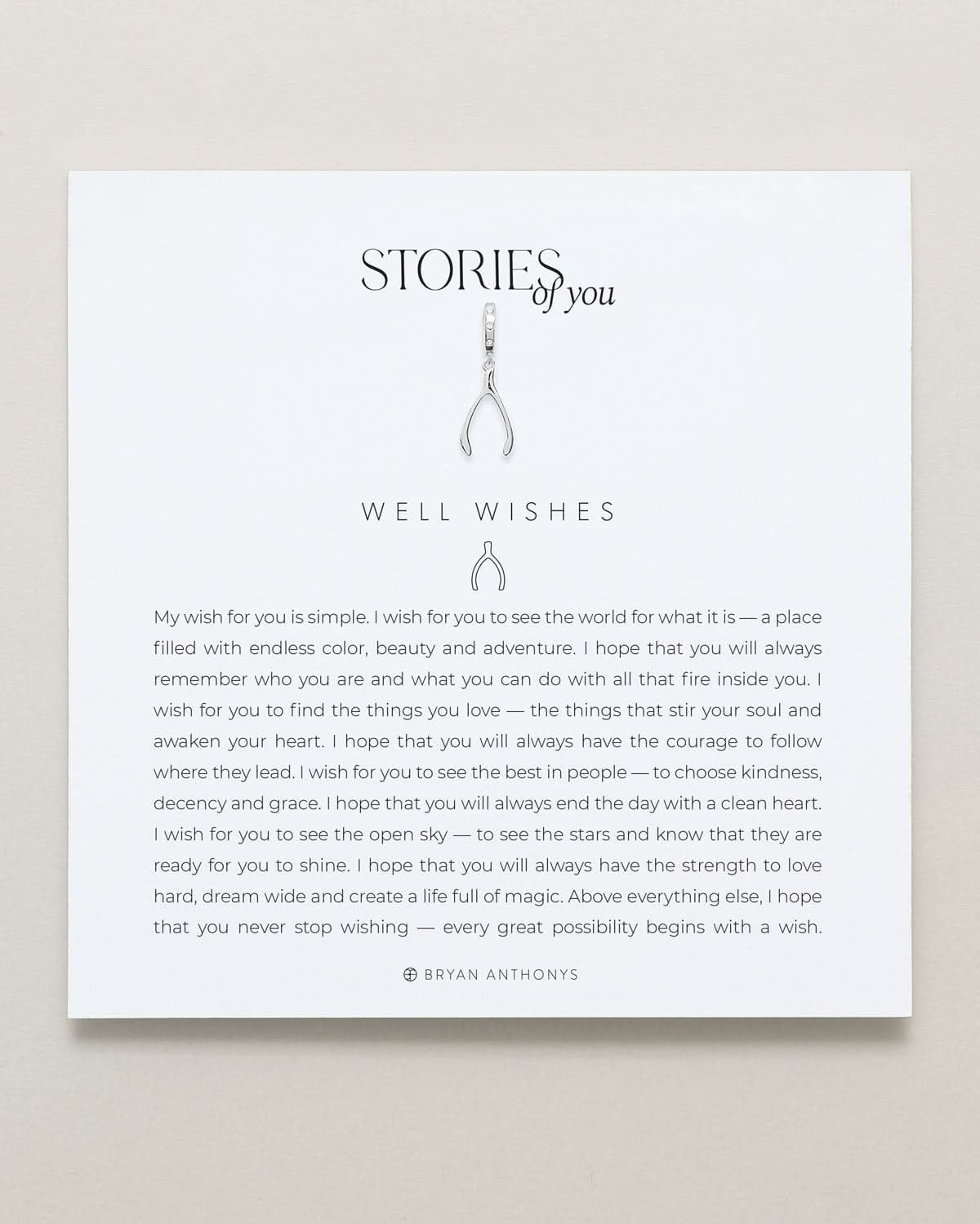 Stories of You — Well Wishes Charm