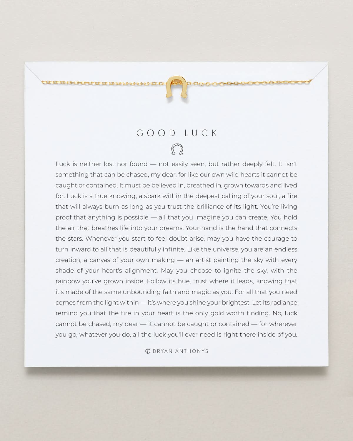 Good Luck Icon Necklace