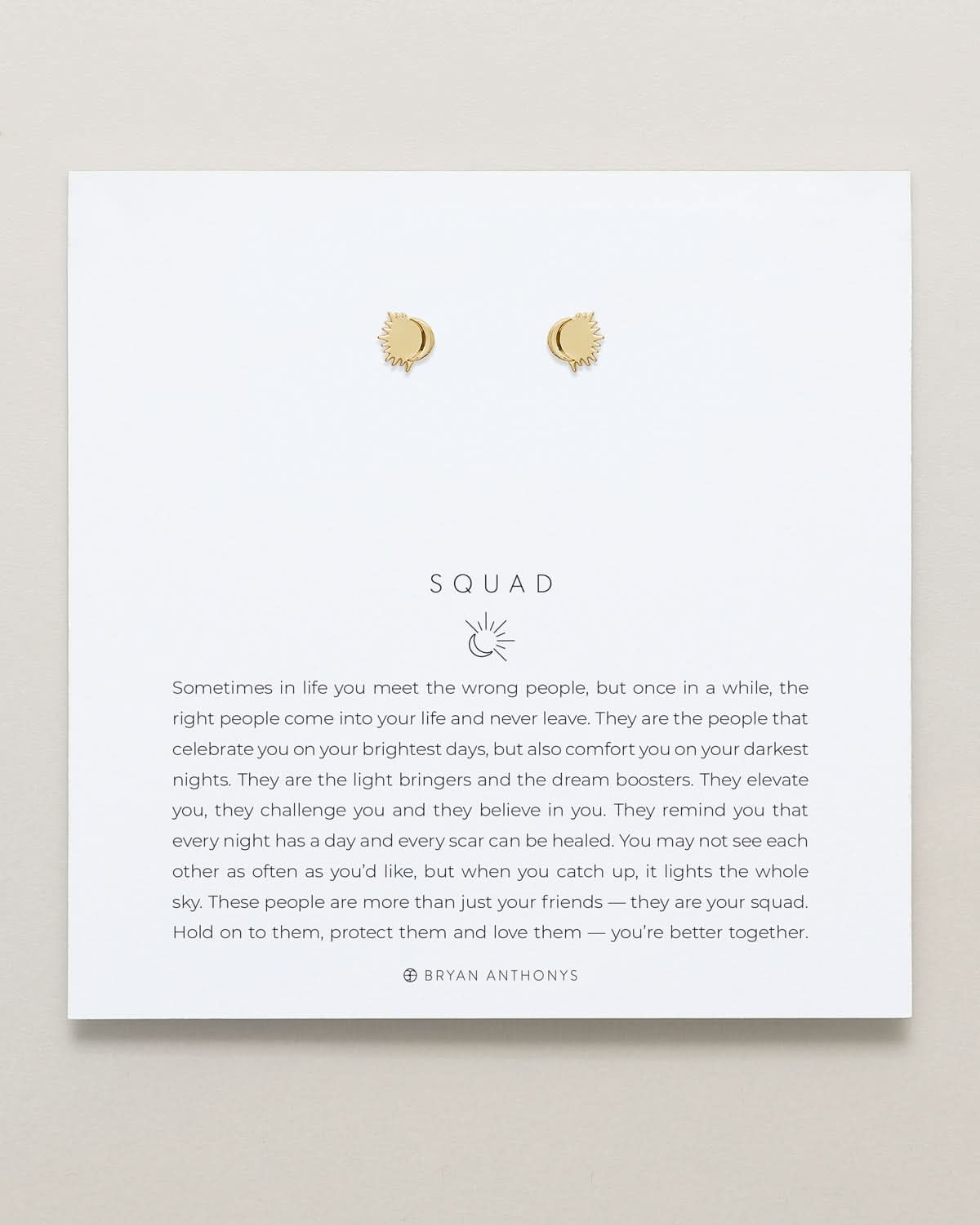 Squad Icon Stud Earrings