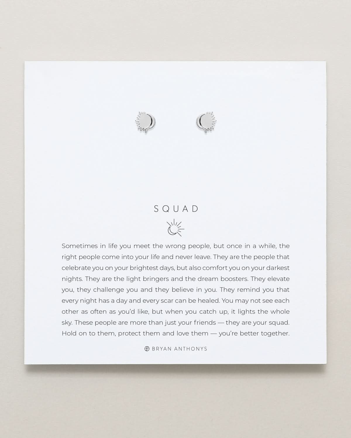 Squad Icon Stud Earrings