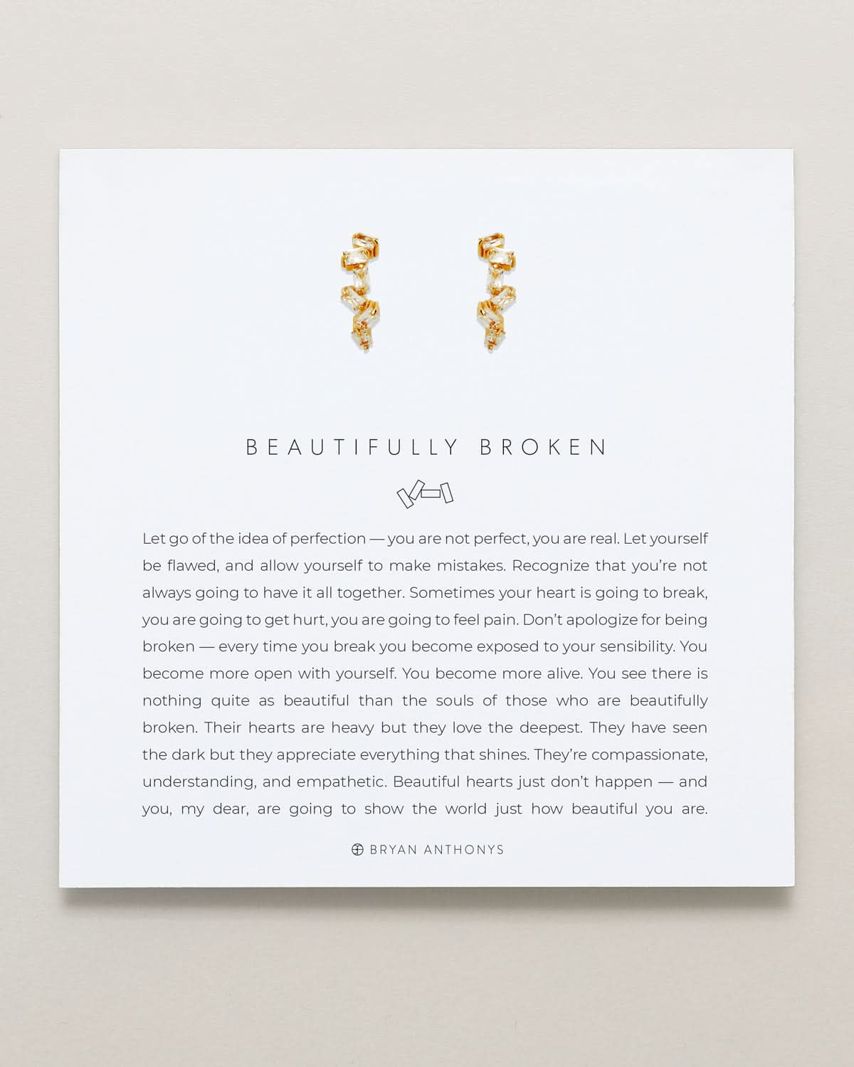 Beautifully Broken Hoop Earrings