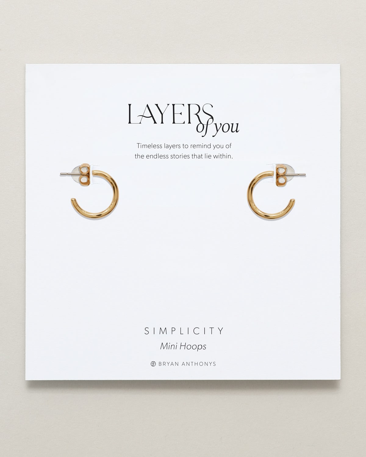 Simplicity Mini Hoop Earrings