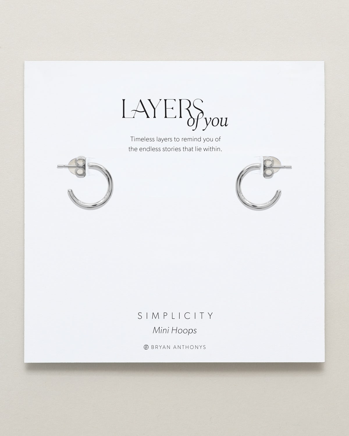 Simplicity Mini Hoop Earrings