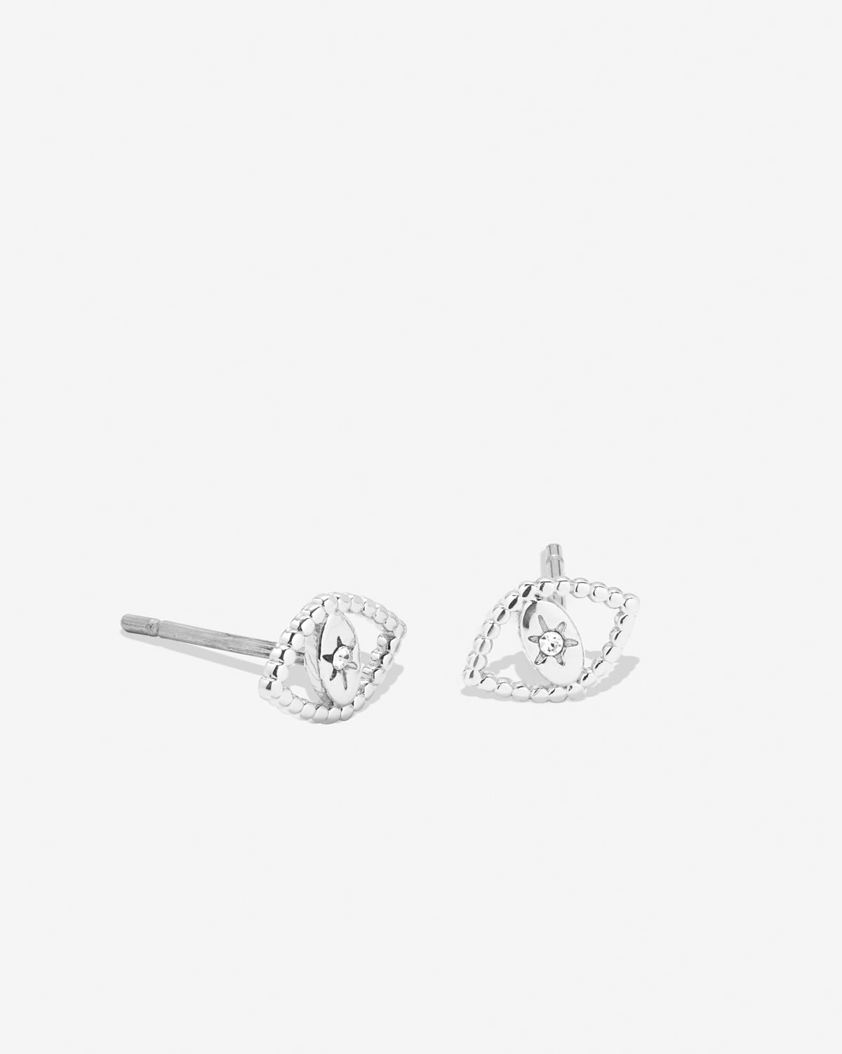 Just For Luck Evil Eye Earrings
