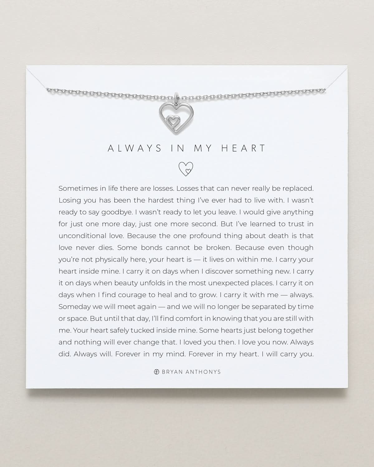 Always In My Heart Necklace