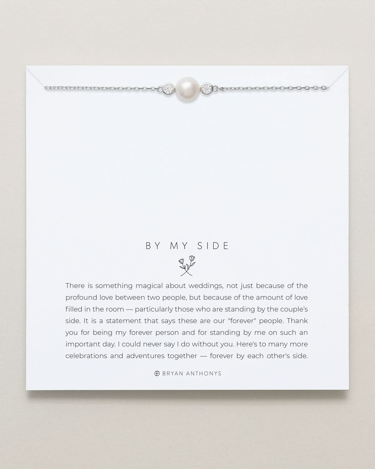 By My Side Pearl Necklace