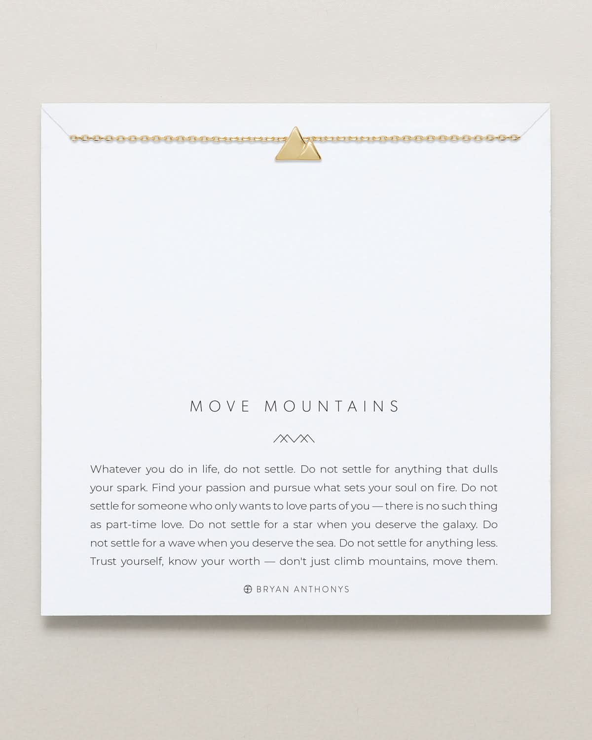 Move Mountains Necklace