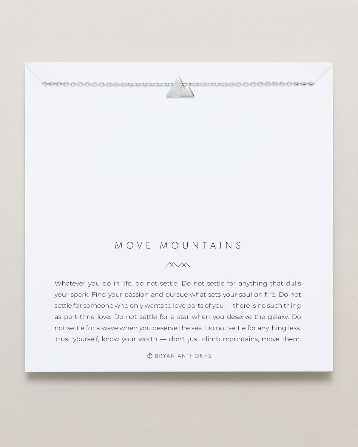 Move Mountains Necklace