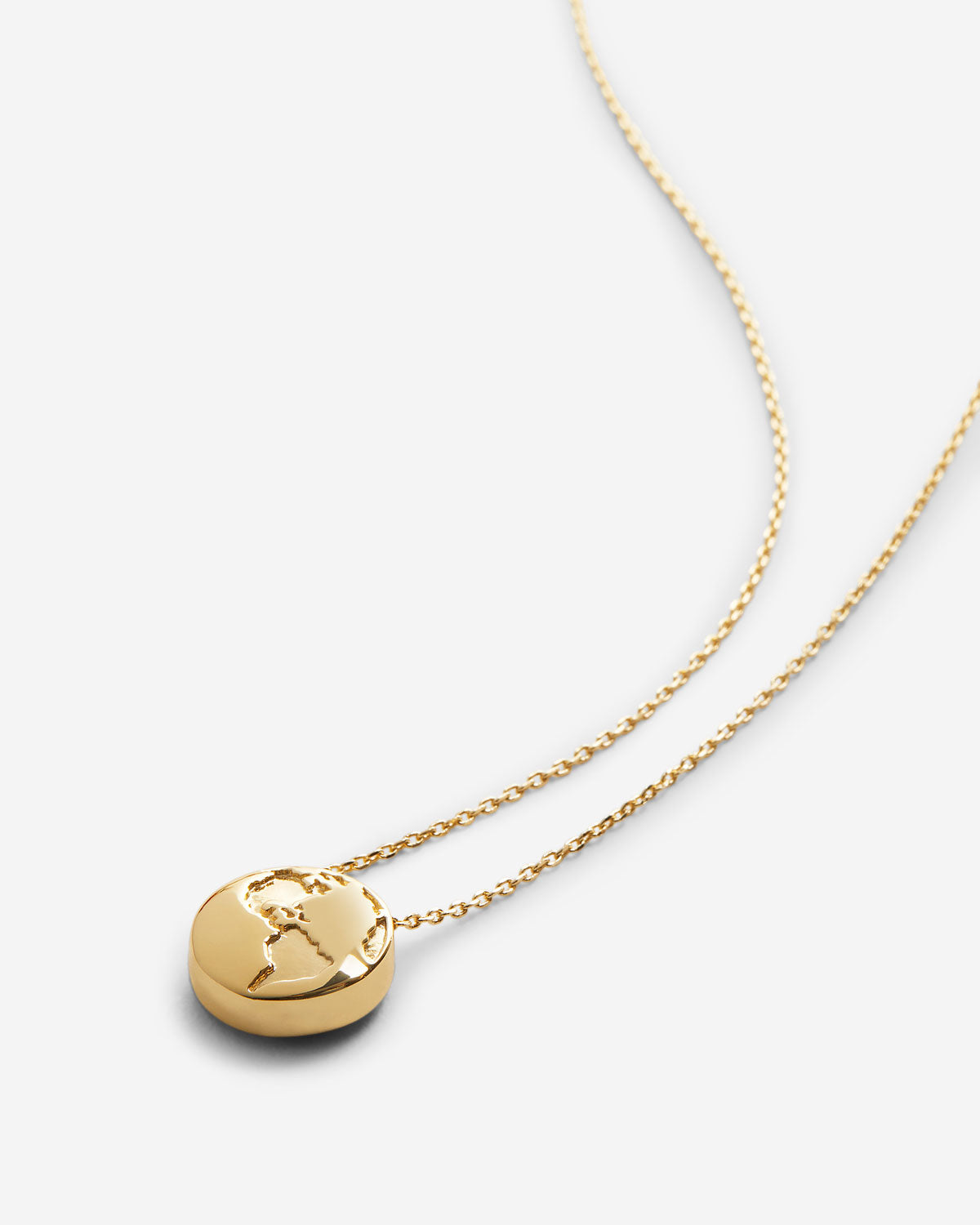 Us Against The World Icon Necklace