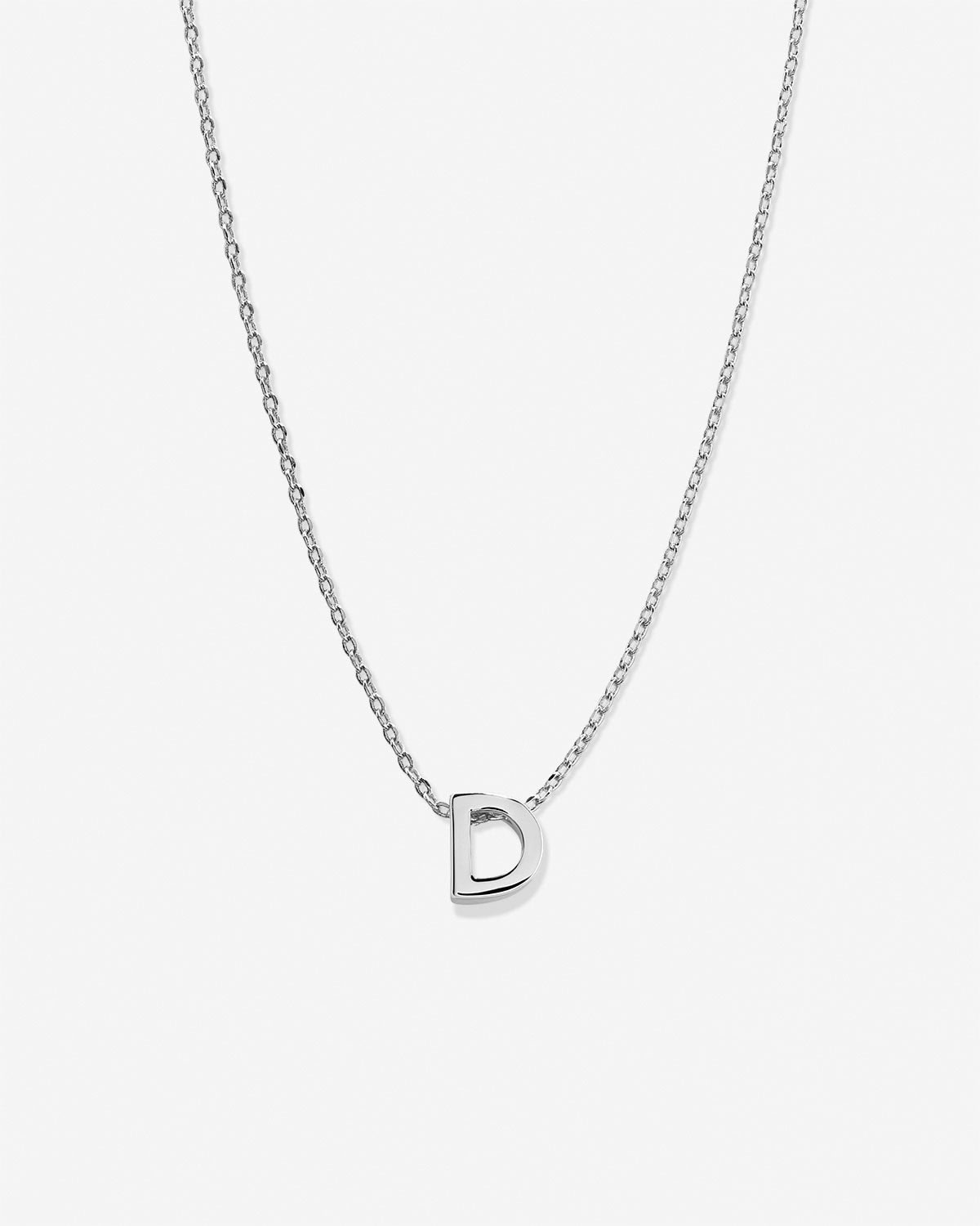 Just For You Initial Necklace — D