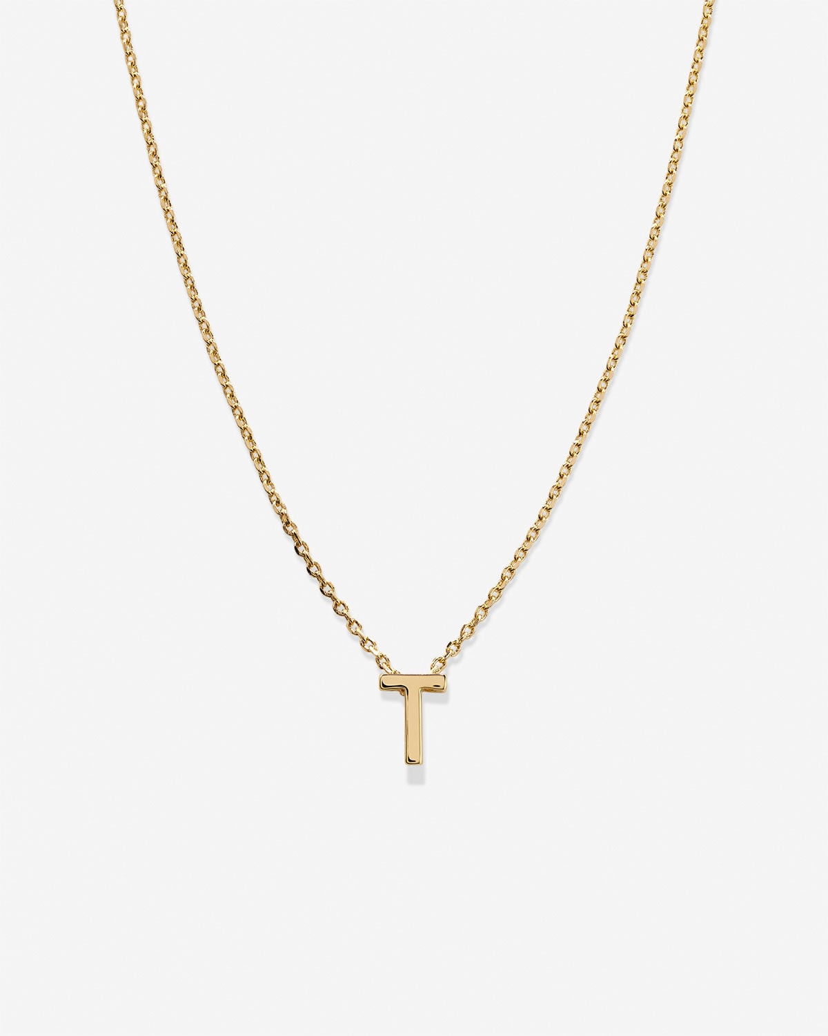 Just For You Initial Necklace — T