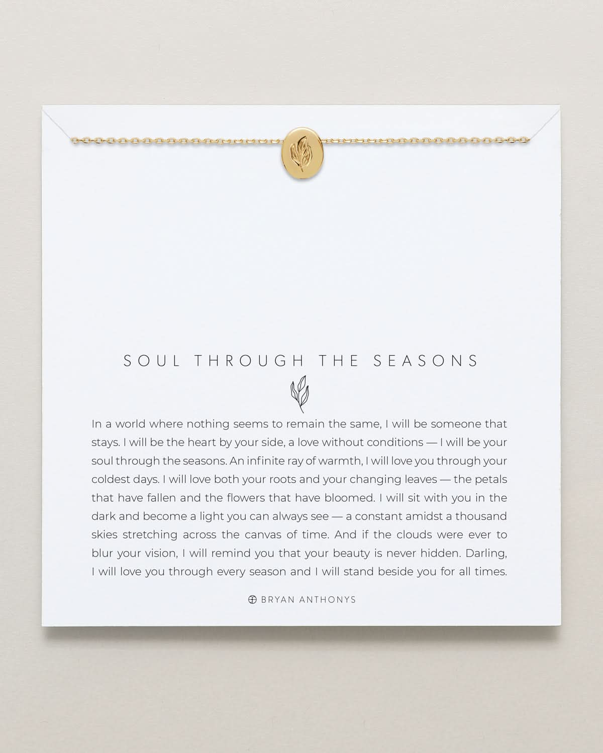 Soul Through The Seasons Necklace