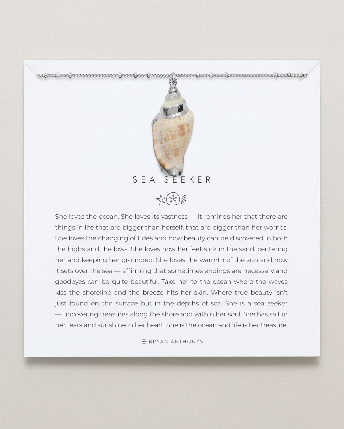 Sea Seeker Shell Necklace